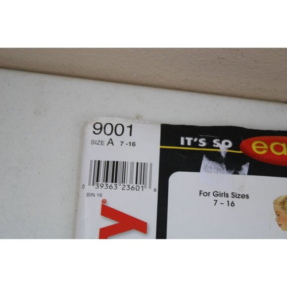 UNCUT Simplicity 9001 Pattern Girls Top Skirt Jacket SZ 7-16 93602 Vintage - Picture 3 of 5